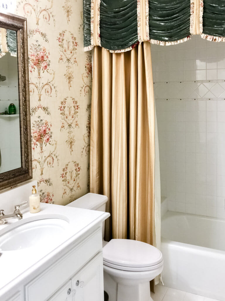 custom shower curtains, bathroom design, haus of blaylock